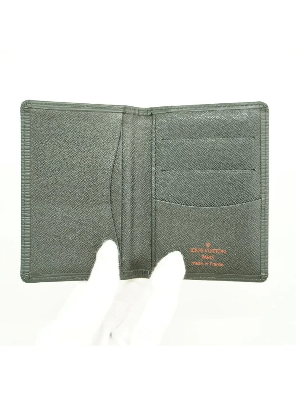 Louis Vuitton Card Case Epi Pocket Organizer Noir